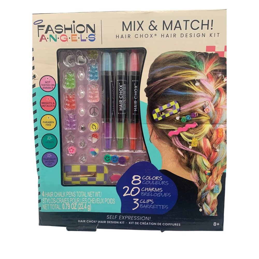 Fashion Angels Mix & Match Hair Chox Hair Design Kit